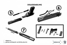 Replika pistolet M1911A1.45 w pudełku Denix model 8312+P02