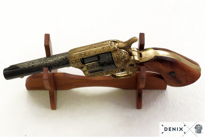 replika rewolwer peacemaker na stojaku denix model M-1280+801