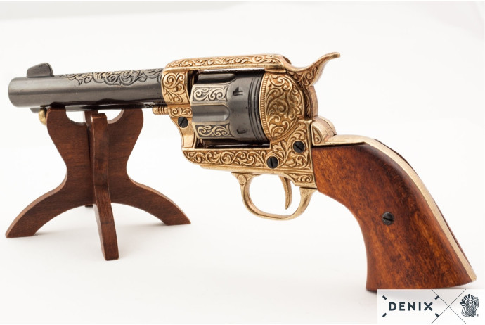 replika rewolwer peacemaker na stojaku denix model M-1280+800