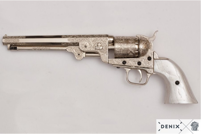 replika rewolwer navy usa, s. colt 1851r denix model 6040