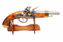 Replika napoleński pistolet na stojaku Denix model 1063+801