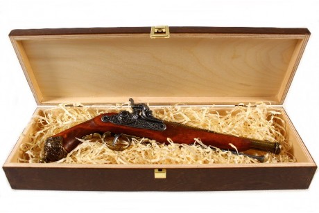 Replika pistolet Brescia w pudełku Denix model 1013L+P02