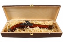 replika pistolet skałkowy w pudełku Denix model 1104L+P02