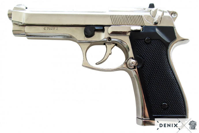 Replika pistolet Beretta 92 w pudełku Denix model 1254NQ+P01