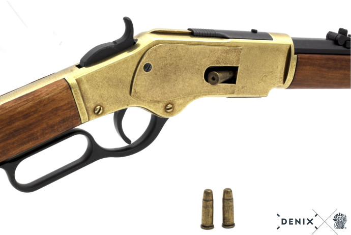 Replika winchester mod.73 na tablo denix model 5318+T+35