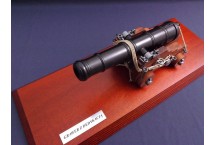 miniatura armaty folty morskiej na tablo denix model 407+TM+TGM