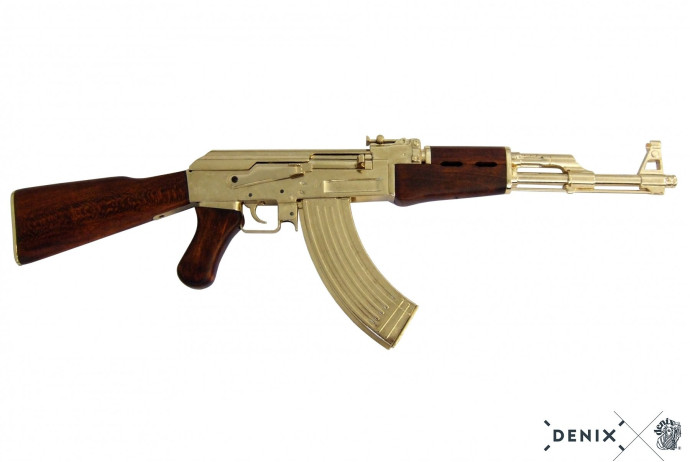 replika karabinu ak-47 w pudełku denix model 1086L+P04