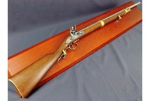 Replika napoleońska strzelba skałkowa na tablo denix model  1037+T+35