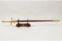 Replika miecz Napoleona na stojaku Denix model 4106+802