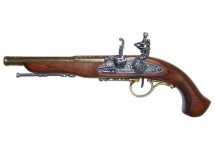 replika piracki pistolet skałkowy Denix model 1129 L