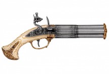 replika czterolufowego pistoletu dnix model 1310