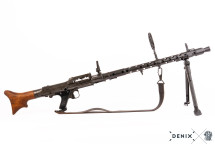 Replika karabin maszynowy mg34 z pasem, niemcy 1934r Denix model 9317