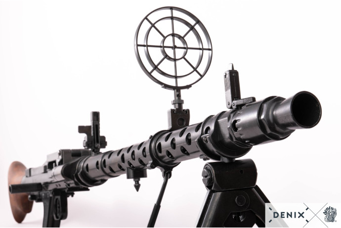 Replika karabin maszynowy mg34 z pasem, niemcy 1934r Denix model 9317