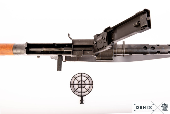 Replika karabin maszynowy mg34 z pasem, niemcy 1934r Denix model 9317