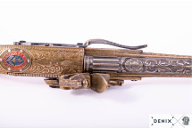 Replika pistolet skałkowy, Szkocja 1760 rok Denix model 1246