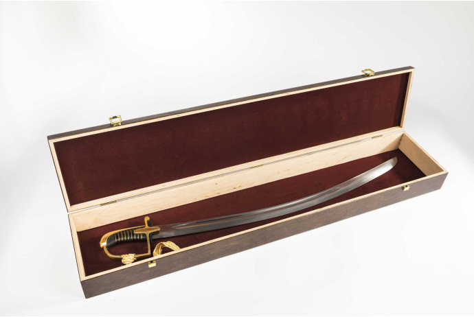 Replika gaładka szabla polska wz 21 w pudełku nr 1921 BG+P03