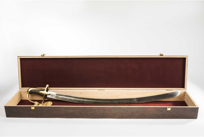 Replika grawerowana szabla polska wz 21 w pudełku nr 1921 G+P03