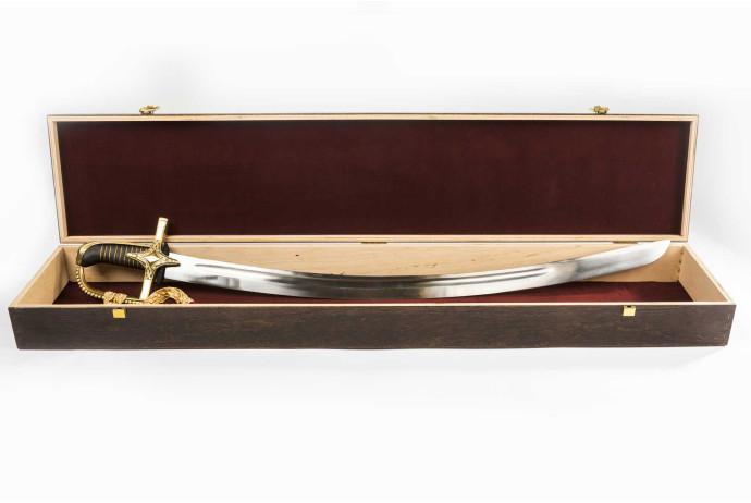 Replika szabla polska wz 1750 w pudełku nr 1750 BG+P03
