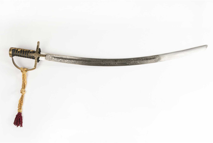 Replika szabla polska obustronnie grawerowana wz 1750 nr 1750 OGP