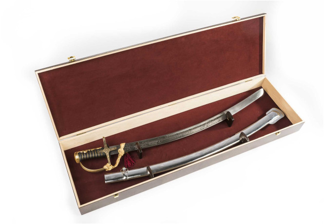 replika szabla polska w pudełku wz 1750 nr 1750 OGP+P04.U