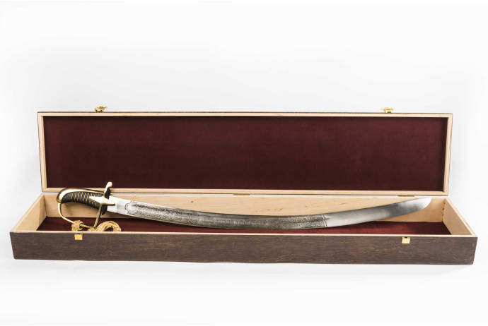 Replika grawerowana szabla polska wz 21 w pudełku nr 1921 G.2+P03