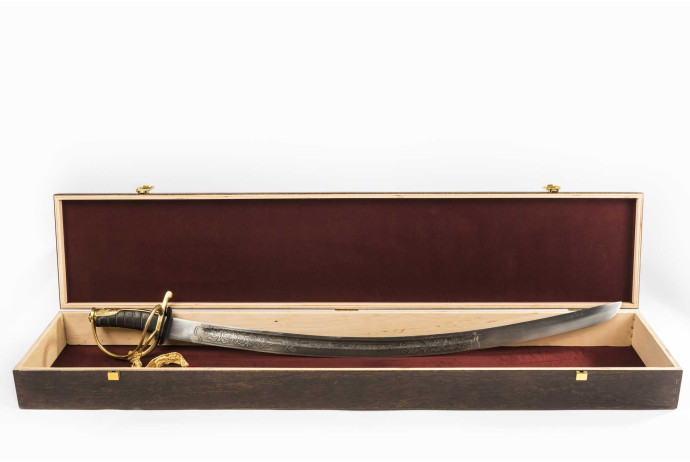 Replika grawerowana szabla polska Radziwiłłówka wz 17 w pudełku nr 1917 G+P03