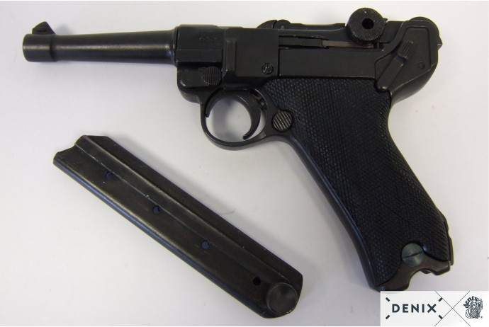 Replika Luger P08 na tablo Denix model 1143+TM+35