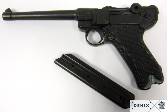 Replika Luger P08 na tablo Denix model 1144+TM+35