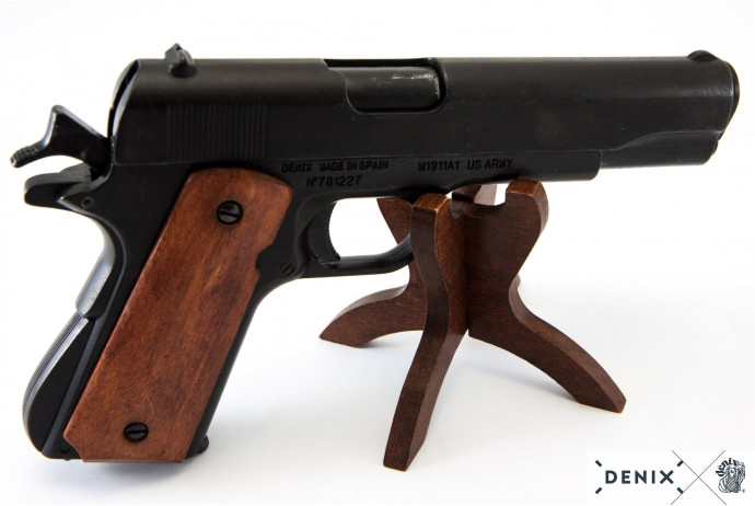 Replika automatyczny pistolet .45 M1911A1, USA 1911 Denix model  9316
