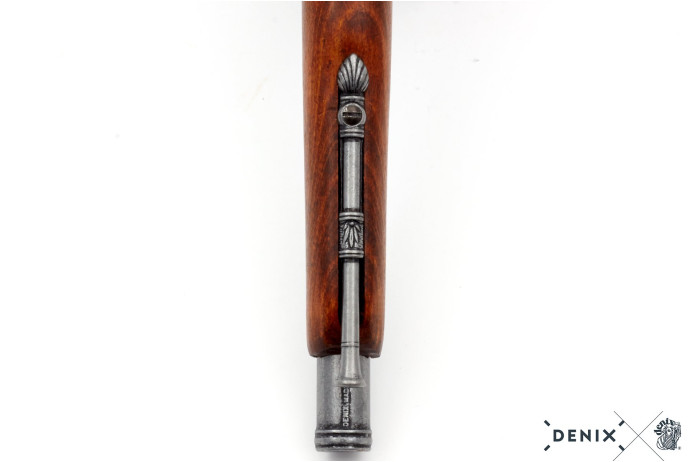 replika pistolet skałkowy w pudełku Denix model 1077G+P02