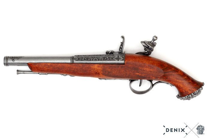 Replika piracki pistolet skałkowy Denix model 1103 G