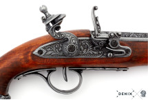 Replika piracki pistolet skałkowy Denix model 1103 G