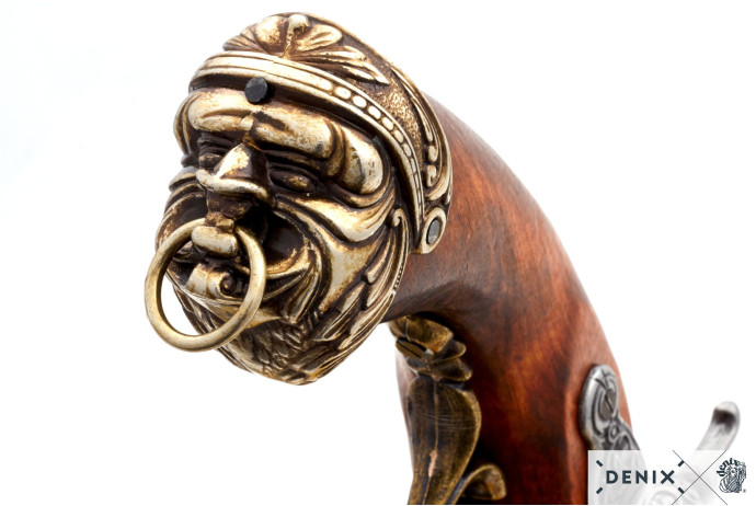 replika pistolet skałkowy na tablo Denix model 1104L+TM+23