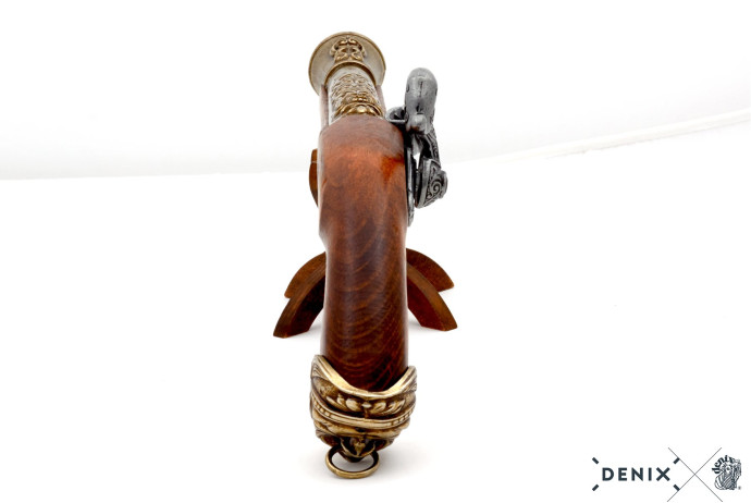 replika pistolet skałkowy XVIIIw Denix model 1104 L