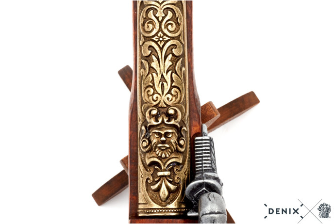 replika pistolet skałkowy XVIIIw Denix model 1104 L