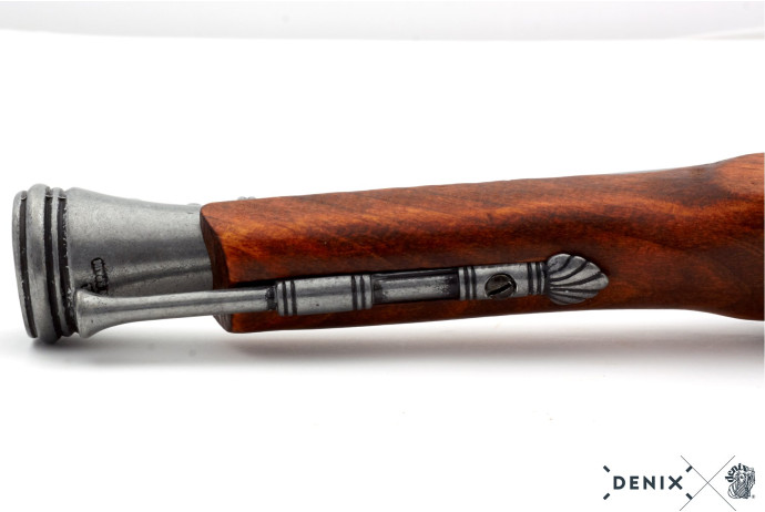 replika skałkowy pistolet na tablo  Denix model 1104G+TM+11G