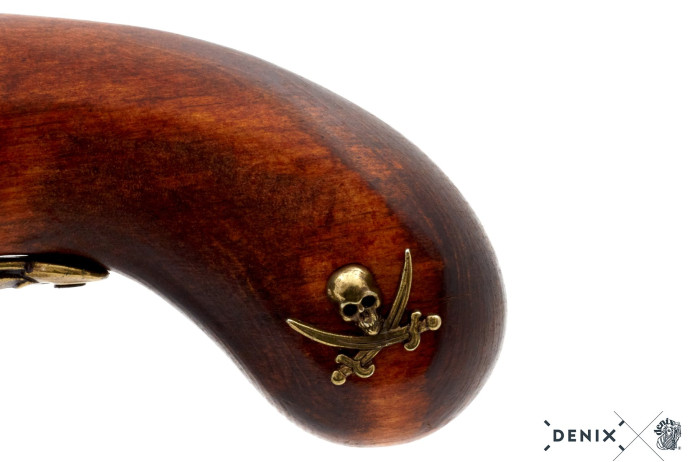 replika leworęczny pistolet skałkowy Denix model 1126 L