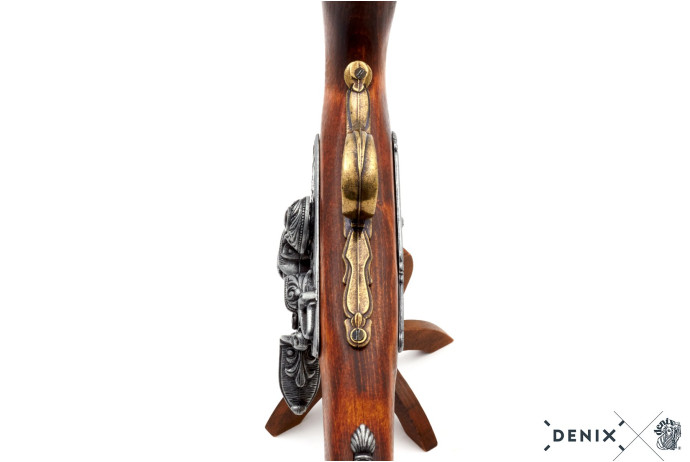 replika leworęczny pistolet skałkowy Denix model 1126 L