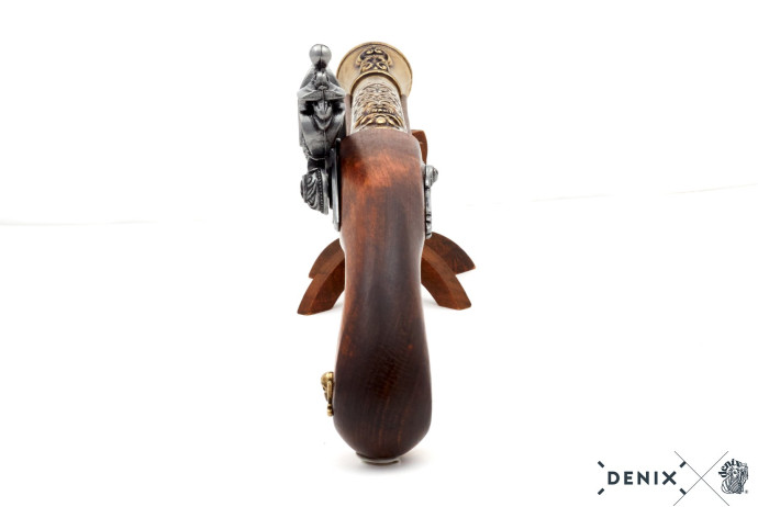 replika piracki garłacz na stojaku Denix model 1126L+800