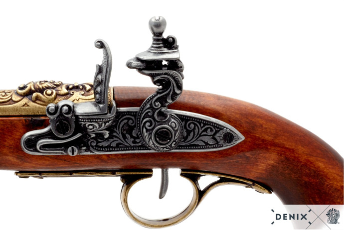 replika piracki garłacz w pudełku Denix model 1126L+P01