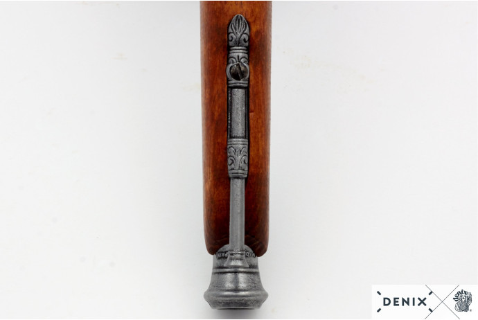 replika skałkowy pistolet w pudełku denix model 1196G+P02