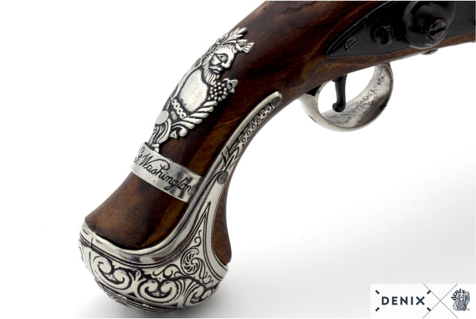 replika pistolet gen. washingtona na stojaku denix model 1228+801