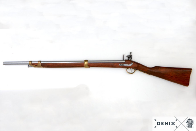 Replika napoleońska strzelba skałkowa na tablo denix model 1037+T+34