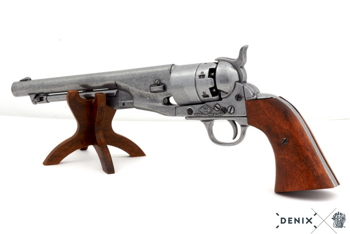 replika rewolwer colt na stojaku denix model 1007G+800