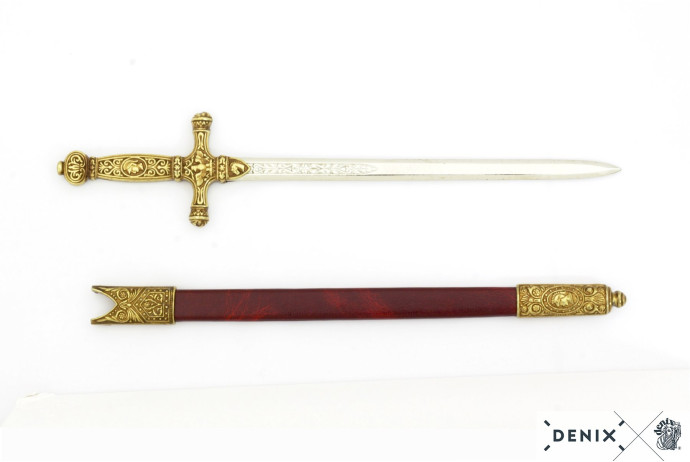 nożyk do otwierania listów w pochwie denix model F-3029