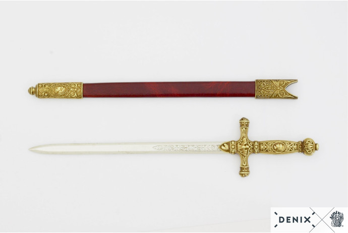 nożyk do otwierania listów w pochwie denix model F-3029