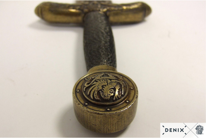 Replika sztylet króla Artura na stojaku Denix model 4139L+801