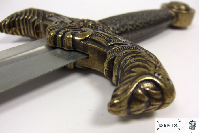 Replika sztylet króla Artura na stojaku Denix model 4139L+801