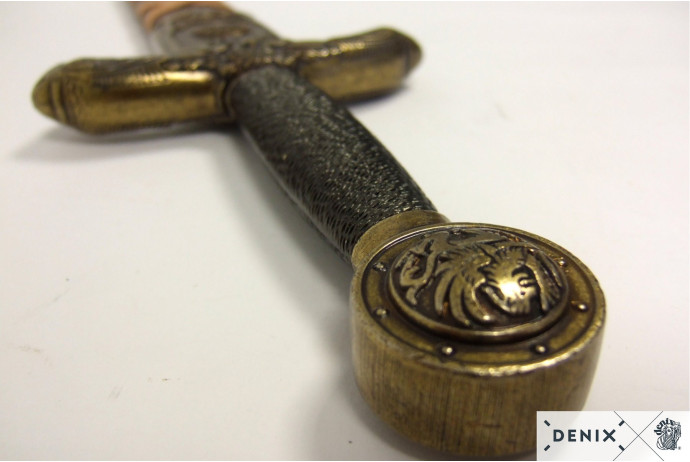 Replika sztylet króla Artura na tablo Denix model 4139L+TM+23