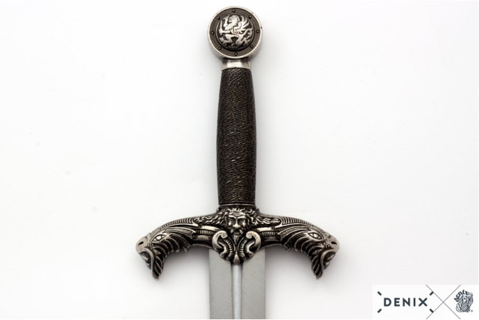 Replika sztylet króla Artura na tablo Denix model 4139NQ+TM+11G